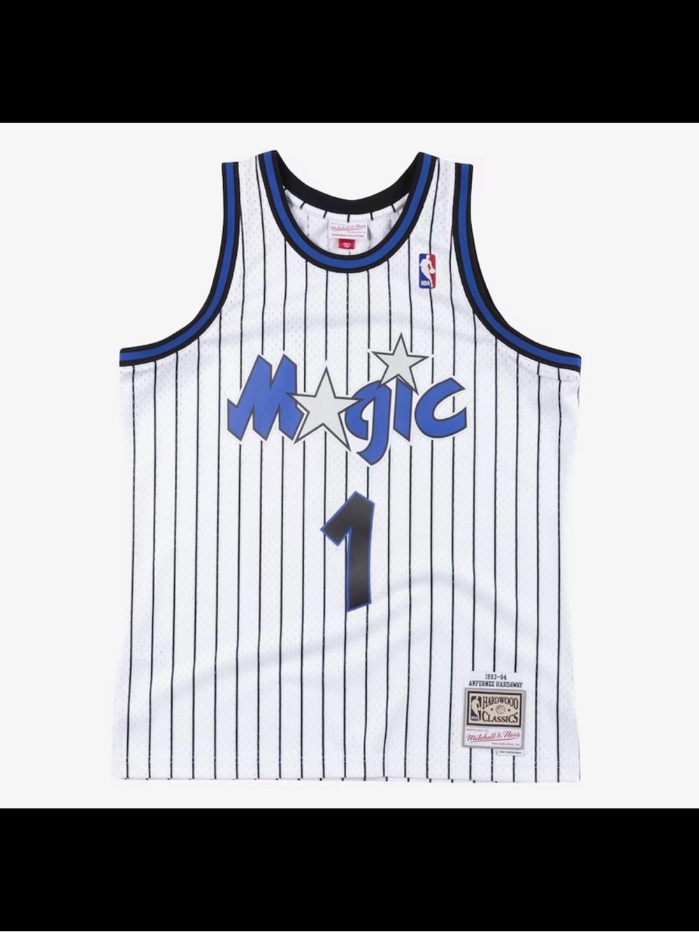 Anfernee Penny Hardaway Throwback Orlando Magic Retro NBA Basketball Jersey XL